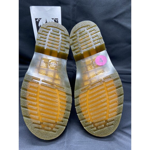 Dr. Martens 1460 Pascal Black Leather Lace Up Boots Men Size 4 Women Size 5 New - Picture 8 of 12